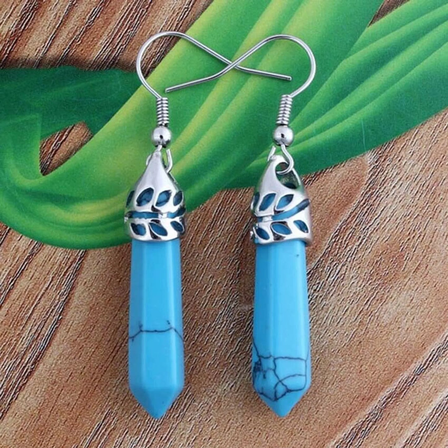 Embracing Authenticity: Blue Turquoise Earrings for Self-Acceptance